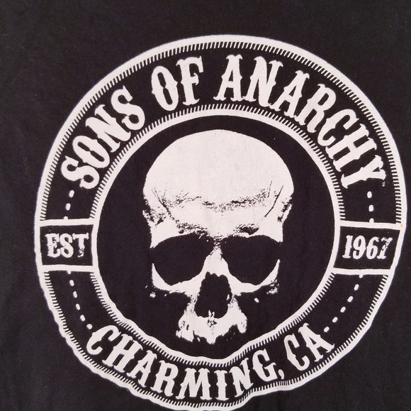 Sons of Anarchy shirt Size: small, skull logo - Picture 2 of 6